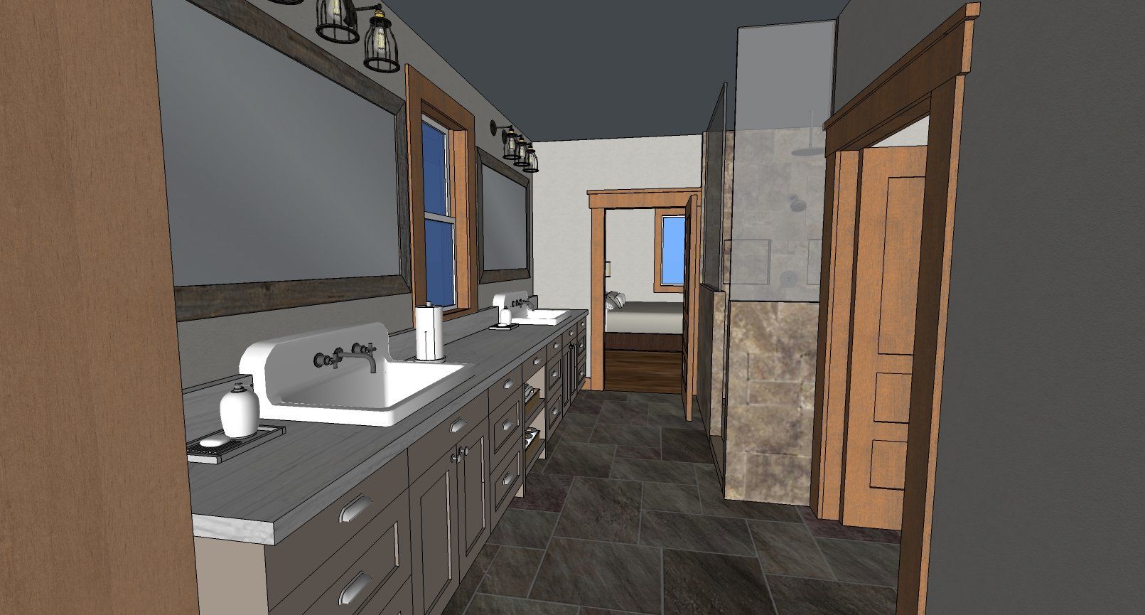3D Bathroom Model