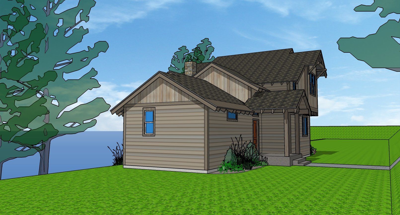 3D Cabin Model